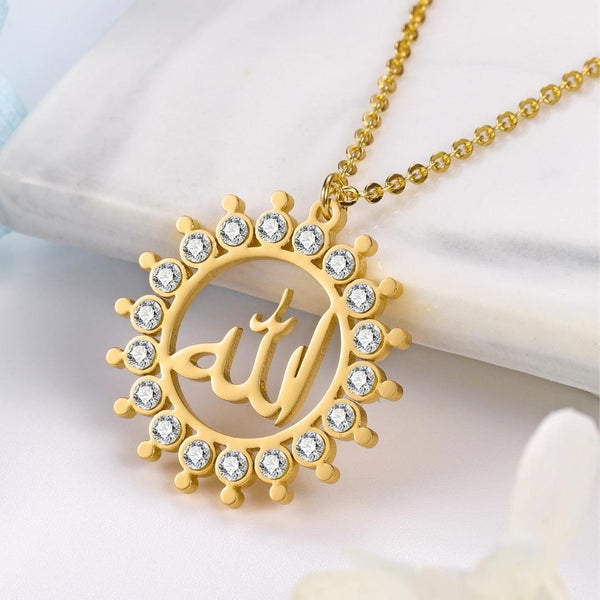 Collier Allah - Jeddah - Or
