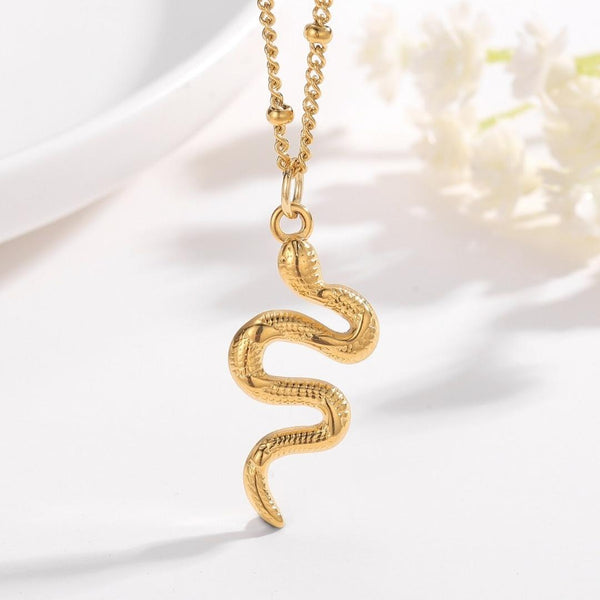 Collier Serpent - Thuaban - Or